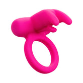 Silicone Rechargeable Triple Clit Flicker - Pink